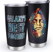 Fathers Day Gifts for Dad, Tumbler with Lid, 20 Oz Stainless Steel Vacuu... - £11.87 GBP
