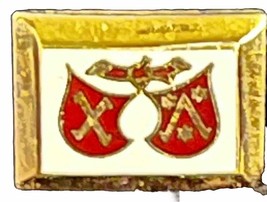 FUST &amp; SCHÖFFER Printers  COLOPHON 1/10 12K Gold Filled Pin X Λ by TERRY... - $23.23