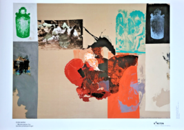 Rauschenberg - Cartel Original Exposición - Kunstmuseum Dinamarca - 2012 - £170.25 GBP