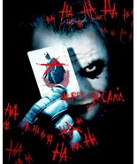 Heath Ledger as The Joker Here&#39;s My Card 16x20 inch movie poster - $15.02 CAD