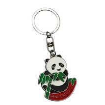 alloy creative cartoon chengdu panda keychain - £11.36 GBP
