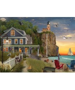 Beach-Side Lighthouse Cross Stitch Pattern***L@@K*** - $2.95