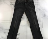 Jacob Cohen Jeans Mens 32 Black Straight Leg Button Fly Type 688 C Calf ... - £88.41 GBP