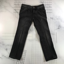 Jacob Cohen Jeans Mens 32 Black Straight Leg Button Fly Type 688 C Calf ... - $111.89