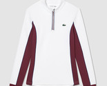 Lacoste Heritage Color Tipping Half Shirts Men&#39;s Tennis Shirts SF196253N... - $161.91