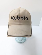 Kubota Tractors K-products Tan Khaki Black Hat Cap Adjustable Snapback - £15.59 GBP