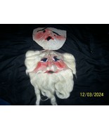 Vintage Cloth Masked Santa and Helper Mask - $50.00