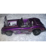 &#39;Hot Wheels 1958 Corvette Purple Wastelanders 2003 Loose Hot Wheels Conv... - £6.73 GBP