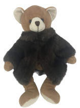 Russ Berrie For Target 15” Plush Bear In Fur Coat - £9.41 GBP