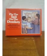 Pin The Tail On The Donkey Party Game 14 Players Golden 1981 New Vintage... - $265.71 MXN