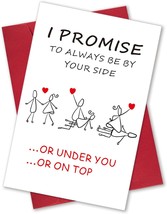 Funny Valentine&#39;s Day Cards for Boyfriend Love Cards for Him Birthday Card for H - £13.44 GBP