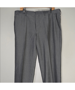 JF J.Ferrar Slim Fit Dark Gray Trousers - $26.80 CAD