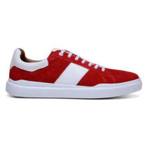 Belvedere Sneaker Suede Leather Olivier Red Shoes image 2