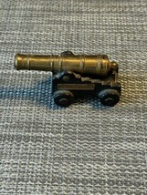 Vintage Miniature USS Constitution Brass Cast Iron Cannon - £9.48 GBP