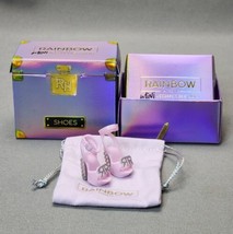 Rainbow High Mini Accessories Studio Violet Willow Crystal High Heels Doll Shoes - £10.90 GBP