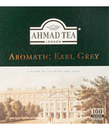 Black Tea, Earl Grey Aromatic Teabags, 100 Ct - Caffeinated and Sugar-Free - $188.75 MXN