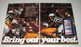 1983 Budweiser Beer Ad - Bring Out Your Best - $18.49
