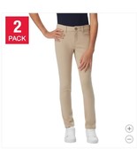French Toast Girls Boys Pants Tan Khaki 2-Pack Pockets Stretch School Un... - $61.11 CAD