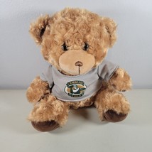 Green Bay Packers Plush Bear Wearing Lambeau Field 1957 T Shirt 11&quot; Tall - £11.19 GBP