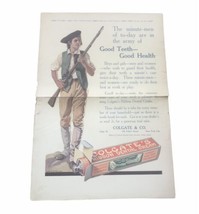 Colgate Ribbon Dental Cream 1913 Youth’s Companion Magazine Advertisrment (Cut) - $9.38