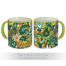 Dream Catcher : Gift Mug Pattern Floral Garland Bird Feathers Friendship Teenage - £12.78 GBP