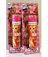 .12 Oz. Picnic Pals “Bacon” Flavored Lip Balm By Lotta Luv Beauty Lot Of 2 - $23.85 CAD