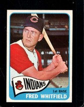 1965 Topps #283 Fred Whitfield Ex Indians Nicely Centered - £4.30 GBP