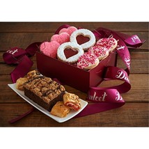 Dulcet Gift Baskets Valentine’s Day Love Gift Basket Includes Heart Sugar Cookie - £46.07 GBP