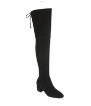 Stuart Weitzman Irena Over the Knee Black Suede Boots Size 7. 5B w/box W... - £232.00 GBP