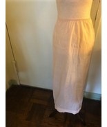 Vintage Opera Beige Taffeta Long Half Slip - $60.36 CAD