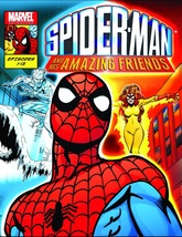 Spider-Man and His Amazing Friends Poster 1981 Art TV Series Print Size ... - $10.90+