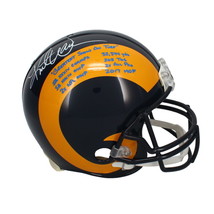 Kurt Warner Autographed &quot;Greatest Show on Turf&quot; Authentic Helmet Beckett - £1,430.06 GBP