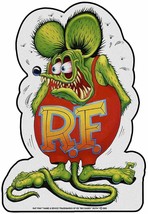Rat Fink Full Body Plasma Cut, Big Daddy Ed Roth Metal Sign - £43.97 GBP
