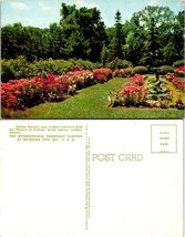 Indiana Michigan City International Friendship Garden Italian Vintage Postcard - £7.42 GBP