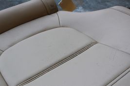 2017 JAGUAR XE SEDAN REAR LEATHER BOTTOM SEAT ASSEMBLY X2467 image 8