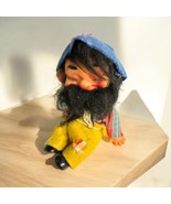 Rare Vintage HTF 4” Sitting Hillbilly  Plastic Face Made In Japan - $33.82 CAD