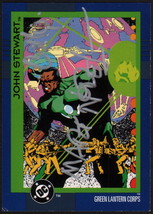 Martin Nodell &amp; Cully Hamner SIGNED Green Lantern John Stewart 1993 DC Art Card - £19.50 GBP