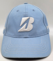 Bridgestone Tires Light Blue Golf Adjustable Adult Hat Baseball Cap Automotive - $12.00