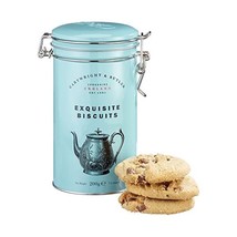 Cartwright &amp; Butler Chocolate Chunk Biscuits in Tin 200 g  - £19.67 GBP