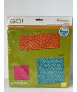 GO! FABRIC CUTTING DIE #55021 VALUE DIE CUTS 6 SHAPES 4 1/2&quot;SQ 2 1/2&quot;SQ ... - £36.65 GBP