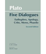 Plato: Five Dialogues: Euthyphro, Apology, Crito, Meno, Phaedo (Hackett ... - $21.97 CAD