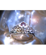 HAUNTED ANTIQUE RING ALEXANDRIA'S HEARTFIRE SEAL EMPOWER ALL HIGHEST MAGICK - $703.77