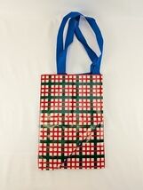IKEA VINTERFINT Large Reusable Shopping Bag | Check Pattern Multicolor T... - $15.50