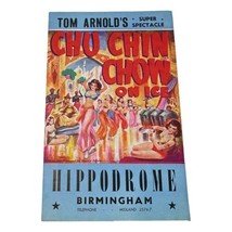 Chu Chin Chow On Ice Flyer Ad Playbill Hippodrome Birmingham UK 1953 - $36.18