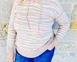 Wishlist Zebra Sweater Hoodie Size S/M - $44.55