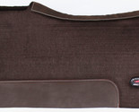 Challenger Horse Western Contoured Wool Felt Therapeutic Red Saddle Pad ... - $89.99