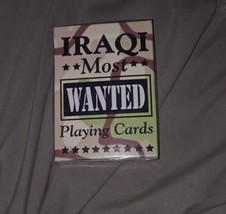 UNOPENED Original Iraqi **Most Wanted** Playing Cards - Hoyle - Made In USA - $46.74