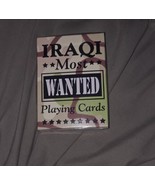 UNOPENED Original Iraqi **Most Wanted** Playing Cards - Hoyle - Made In USA - $46.74