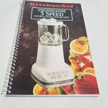 KitchenAid Ultra Power Blender 5 Speed Instructions and Recipes - £7.04 GBP
