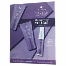 Alterna Caviar Anti-Aging Multiplying Volume Trial Kit 1.35-1.35-0.86oz - £14.34 GBP